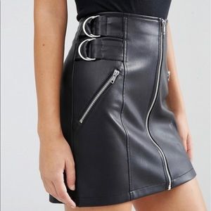 ASOS MOTO SKIRT
